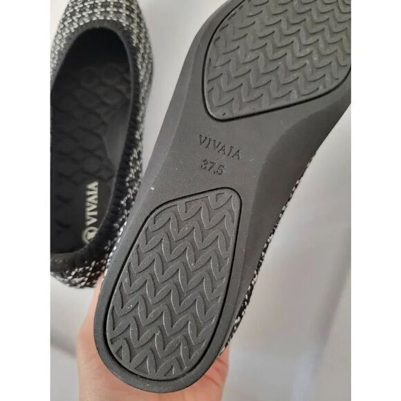 VIVAIA Tweed Black Point Toe US7, 37.5 - Picture 6 of 10